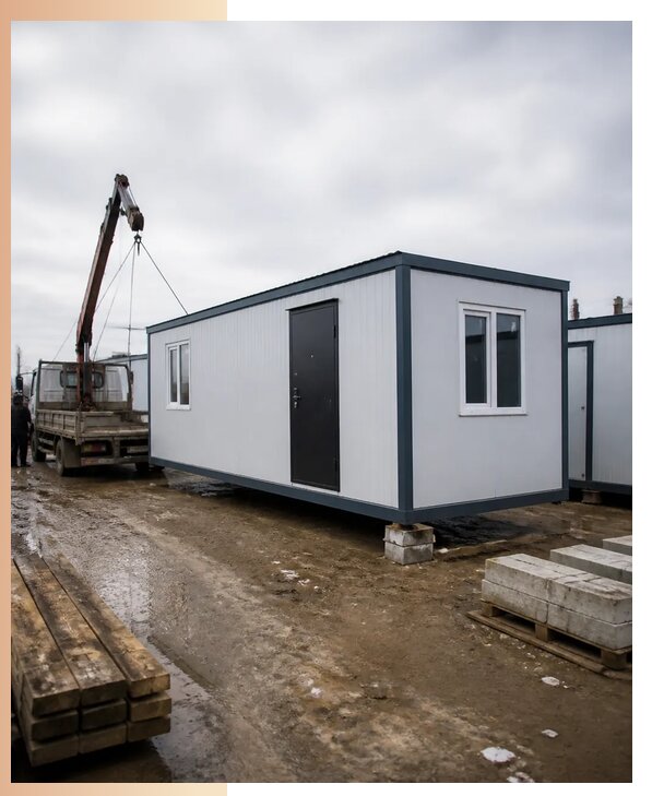 Бытовки 6 на 3 в Большой Камне изготовление, аренда и доставка